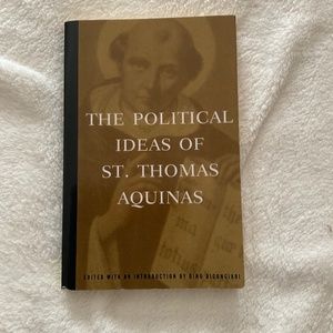 The Political Ideas of St. Thomas Aquinas Book